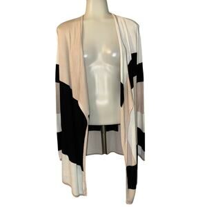 White House Black Market Women’s XS Long Open Front Cardigan Sweater Ling Sleeve